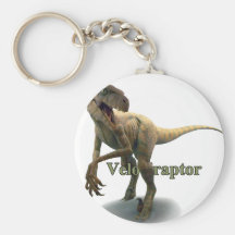 Velociraptor Keychain