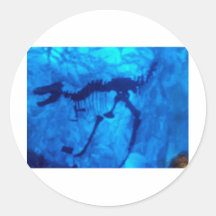 Velociraptor  Products Round Sticker
