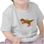 VELOCIRAPTOR splatter shirt