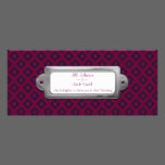 Velvet Diamonds (Purple) (Wedding) invitations