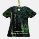 Velvet Forest Christmas Ornaments