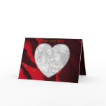 Velvet Heart of a Rose... Greeting Card