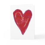 Velvet Heart Valentine Card