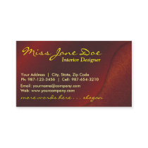 velvet paisley ~ business card business cards