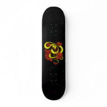 Velvet snake ride skate board