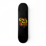 Velvet snake ride skate board