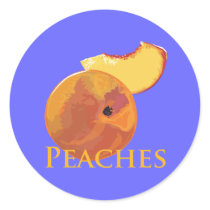 Velvety Peaches stickers by aproducetrail Velvety Peaches stickers