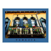 Venetian Balcony Poster posters by moonrisings Venetian Balcony Poster posters