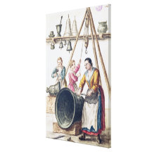 Venetian Bellmaker's Shop Gallery Wrap Canvas