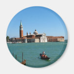 Venetian Blue Fridge Magnet