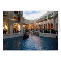 Venetian Canal Card