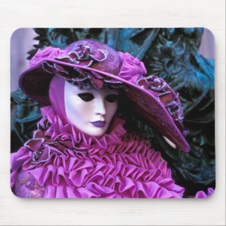 Venetian Carnival Mouse Pad