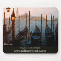 Venetian Gondole mousepads by italianart Venetian Gondole mousepads