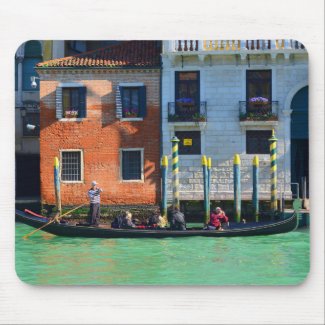 Venetian gondolier mouse pad