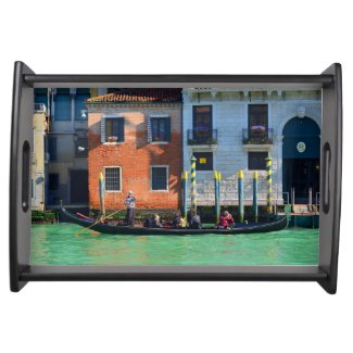 Venetian gondolier serving tray