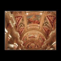 Venetian Las Vegas lobby area photo postcards postcards