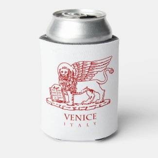 Venetian Lion Can Cooler