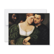 Venetian Lovers By Bordone Paris (Best Quality) Custom Invite