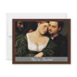 Venetian Lovers By Bordone Paris (Best Quality) Invitation