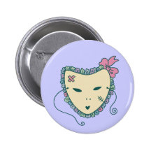 Venetian Mask Button