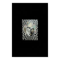 Venetian mask posters