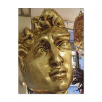 Venetian Mask Shop Michael Angelo's David Postcard