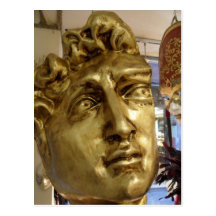 Venetian Mask Shop Michael Angelo's David Postcard