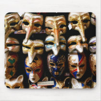 Venetian Masks mousepads by moonrisings Venetian Masks mousepads