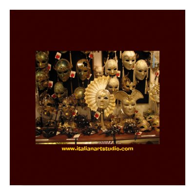 Venetian Masks Print by italianart