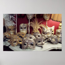 Venetian Masks Print
