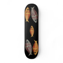 Venetian Murano Glass Fish Skateboard
