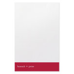 Venetian Red Banner :: Stationery