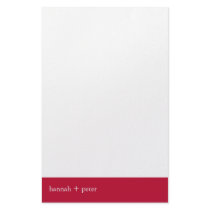 Venetian Red Banner :: Stationery