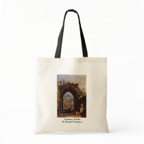 Venetian Vedute By Guardi Francesco Canvas Bag