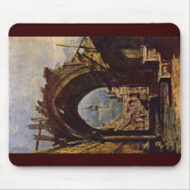 Venetian Vedute By Guardi Francesco Mousepad