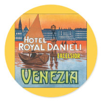 Venezia Hotel Royal Danieli stickers by MyOtherPlanet Venezia Hotel Royal Danieli stickers