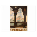 Venezia poster design post card