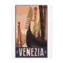 Venezia travel poster 1920 Venice, Italy Postcards