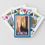 Venezia Venice Italy Vintage Travel Playing Cards
