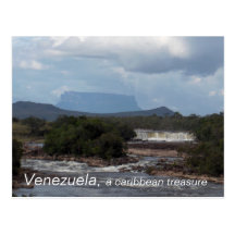 Venezuela, , a caribbean treasure post card
