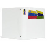 Venezuela and Apure Waving Flags 3 Ring Binders