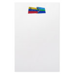 Venezuela and Delta Amacuro Waving Flags Stationery Paper