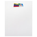 Venezuela and Mérida Waving Flags Personalized Letterhead