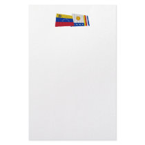Venezuela and Vargas Waving Flags Stationery Paper