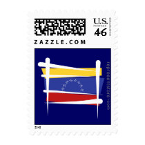 Venezuela Brush Flag Stamp