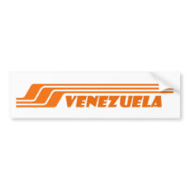 Venezuela Bumper Sticker bumper stickers by lizardkg Venezuela Bumper Sticker bumper stickers