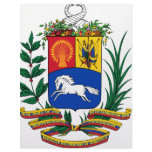 Venezuela coat of arms personalized letterhead