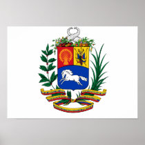 Venezuela Coat of Arms Posters