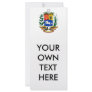 Venezuela Coat of Arms Rack Card Template