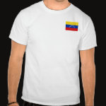 Venezuela Flag Map Basic T-Shirt